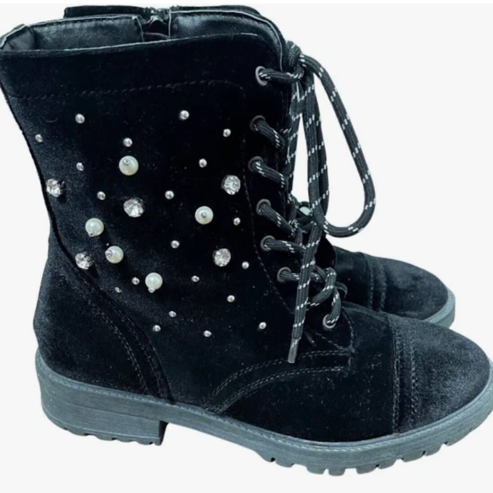 Madden‎ Girl Velvet Bling Boots